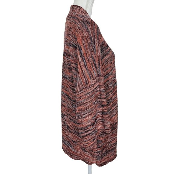 J. Jill Pure Jill Sz Large Petite Sweater Space Dyed Oversized Cotton Mature EUC - Picture 3 of 8